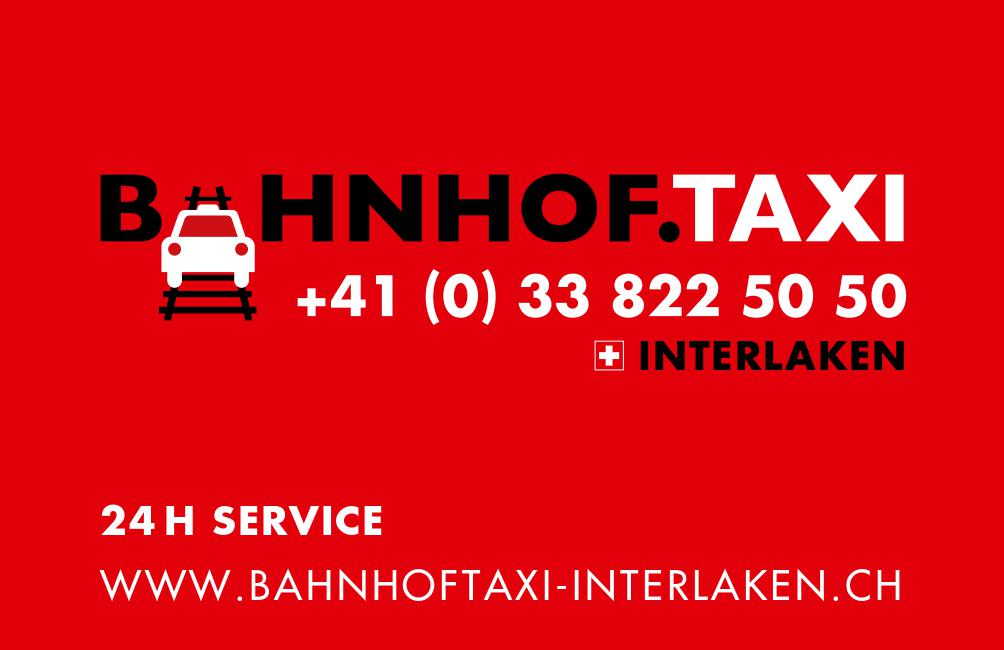 Bahnhoftaxi Interlaken Logo